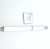 BRAS POMME DOUCHE PLAFOND CARRE CHROME 25 CM SAR61