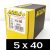 VIS AMERICAIN 5X40 BOITE 200 PCS