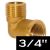 COUDE LAITON MF 3/4