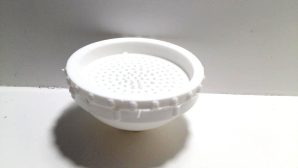 POMME DOUCHE PLASTIQUE BLANC