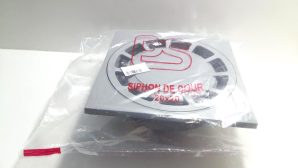 SIPHON COURS 20 CM PLASTIQUE GRIS