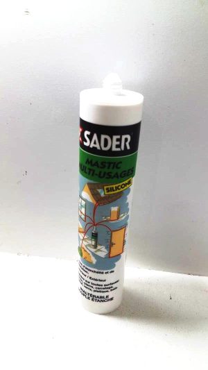 SILICONE TRANSPARENT MULTI-USAGE 280 ML SADER