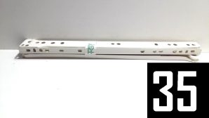 COULISSE TIROIR BLANCHE 35 CM F