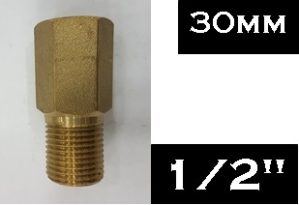 MANCHON LAITON MF 1/2 LONG 30 MM