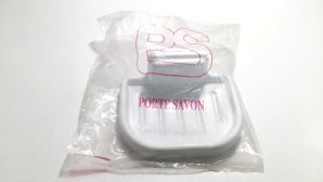 PORTE SAVON PLASTIQUE BLANC