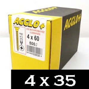 VIS AMERICAIN 4X35 BOITE 200 PCS