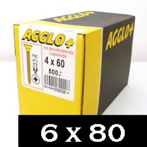 VIS AMERICAIN 6X80 BOITE 100 PCS