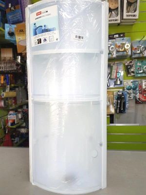 COIN DOUCHE PLASTIQUE BLANC TATAY GM