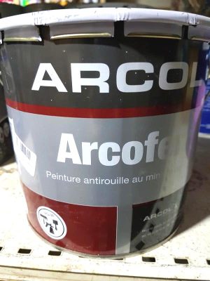 ANTI ROUILLE ROUGE ARCOFER 5 KG ARCOL