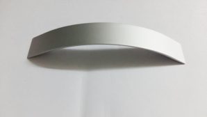 POIGNEE PLACARD CHROME MAT 128 MM MODELE 12073