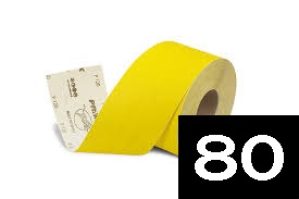 PAPIER ABRASIF JAUNE 80