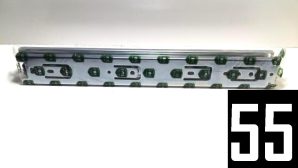 COULISSE TIROIR CHROME 55 CM FX