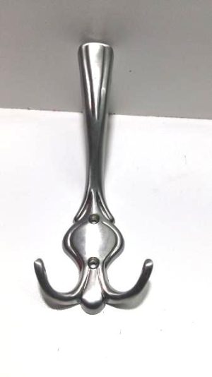 SUPPORT COTE POUR RIDEAU DOUBLE CHROME