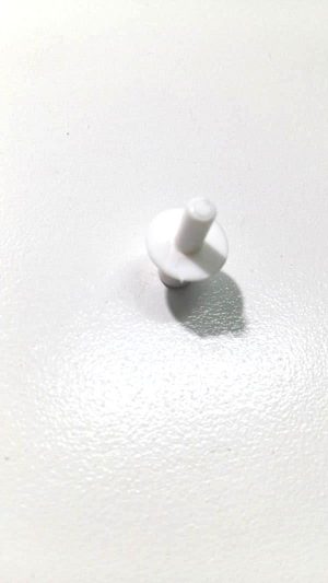 SUPPORT ETAGERE PLASTIQUE BLANC PM