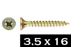 VIS AMERICAIN 3,5X16 PIECE