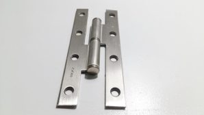 PAUMELLE PORTE 14 CHROME 140X55X2.5 MM GAUCHE S