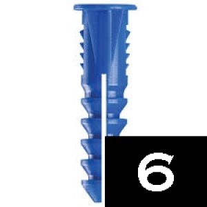 CHEVILLE PLASTIQUE 6 PIECE