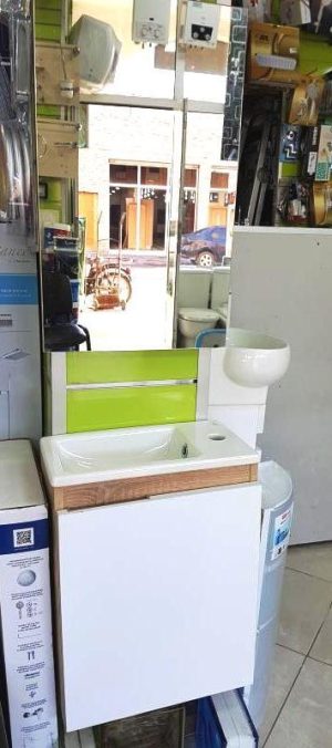 MEUBLE SDB 036X26 MINI BLANC