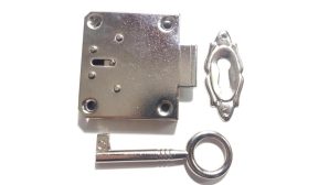 SERRURE PLACARD PM CHROME