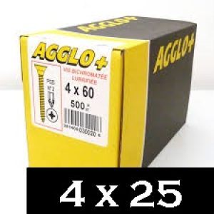 VIS AMERICAIN 4X25 BOITE 200 PCS