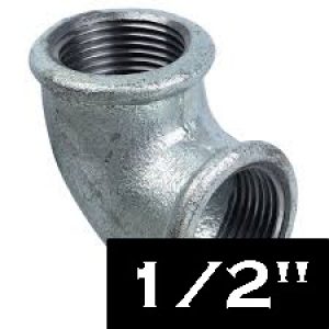 COUDE GALVANISE FF 1/2
