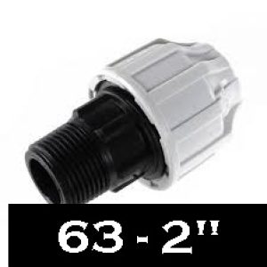 RACCORD PE M 63 – 2
