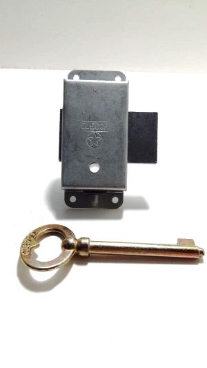 SERRURE PLACARD CHROME CLEDOR