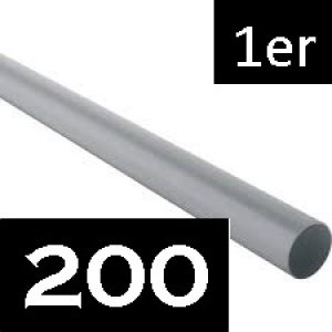 TUBE PVC 200 FERRO 1ER
