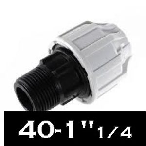 RACCORD PE M 40 – 1 1/4