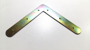 EQUERRE PLAT 14 CM ET 12 CM