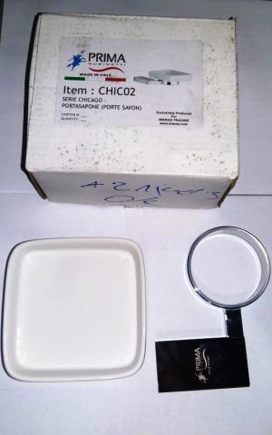 PORTE SAVON CHROME PRIMA CHIC02