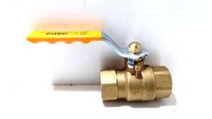 VANNE BILLE 3/4 FF POIGNEE JAUNE IB