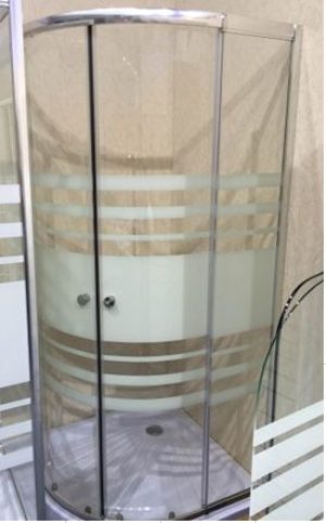 CABINE DOUCHE OVAL 850X900X1850 8590