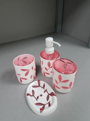 COFFRET SDB POSER BATH SERIES ROSE
