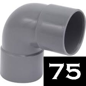 COUDE PVC 1/4 075 FERRO