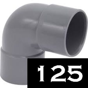 COUDE PVC 1/4 125 FERRO