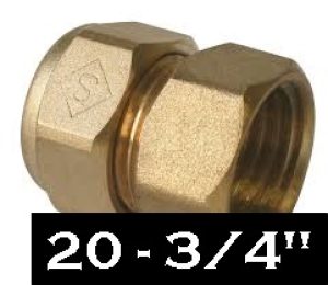 RACCORD RETUBE 20 – 3/4 F