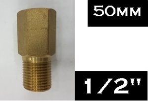 MANCHON LAITON MF 1/2 LONG 50 MM