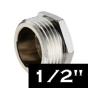 BOUCHON CHROME M 1/2