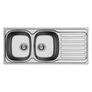 04-EVIER DOUBLE AVEC EGOUTTOIR