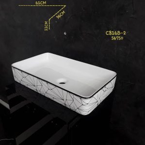 VASQUE POSER 61 CARRE BLANC C816B-2