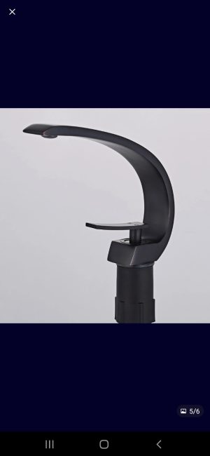 MITIGEUR LAVABO NOIR REF:7031/7131-BK