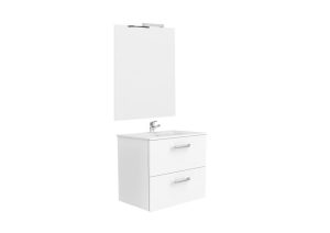 MEUBLE SDB 60 SUSPENDU ROCA ADELE BLANC BRILLANT A851259806