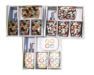 COFFRET SDB POSER CERAMIQUE MULTICOULEURS