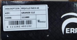 POIGNEE BEQUILLE GC MARRON 111880