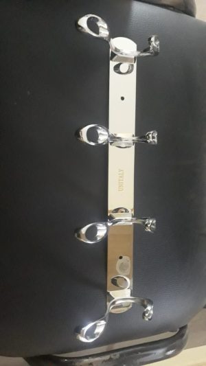 PORTE MANTEAU 4 CHROME UY