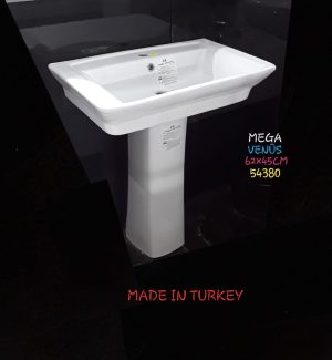 LAVABO COLONNE 62X45 MG-VS