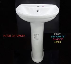 LAVABO COLONNE 52X43 MG-SN