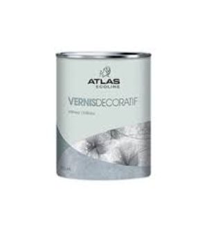 VERNIS DECORATIF 0,8 L ATLAS METAL SILVER