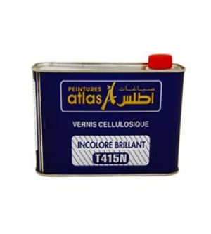 VERNIS CELLU T415N 0,9 L ATLAS INCOLORE BRILLANT